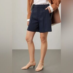 Vince Soft Suiting Navy‎ Short Size 2 Coastal Blue